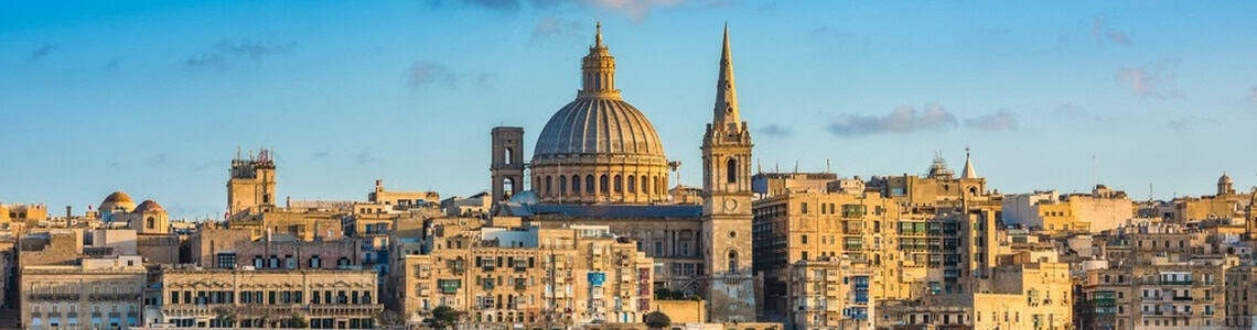 View of Valletta.